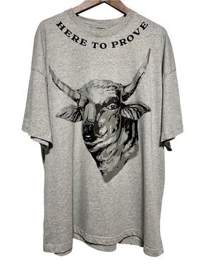 Zach Bryan Here to Prove 2023 Tour Graphic Band Tee XXL